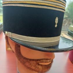 Ancien k&eacute;pi militaire de Lieutenant-Colonel - Chasseurs &agrave; pied