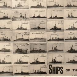 Carte postale ancienne "Ships of the Fleet" -N&deg;8174