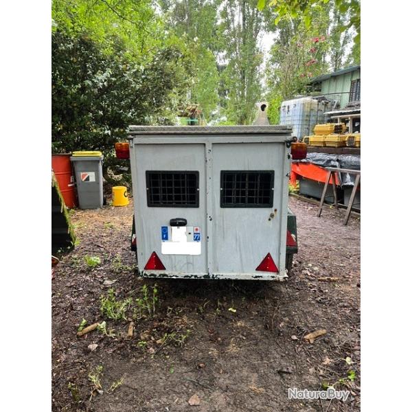 Remorque pour chiens