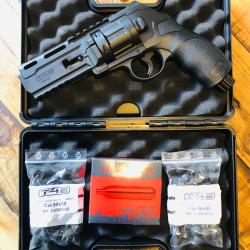 PACK COMPLET NEUF - Revolver de d&eacute;fense Umarex T4E HDR 50 - Cal. 50 - 11 Joules