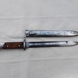 Rare ba&iuml;onnette polonaise mod&egrave;le 1928 Wz28