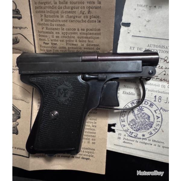 Pistolet manufrance