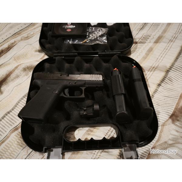 Glock 43X combo shield