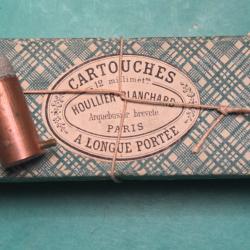 Une rare 12 mm a broche longue port&eacute;e de Houllier Blanchard a Paris/ prix net , Poudre noire