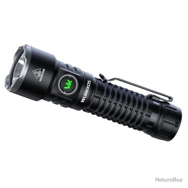 Lampe EDC TS28 3200Lm Faisceau Longue Distance Activit�s Ext�rieures Autonomie Renforc�e Wurkkos
