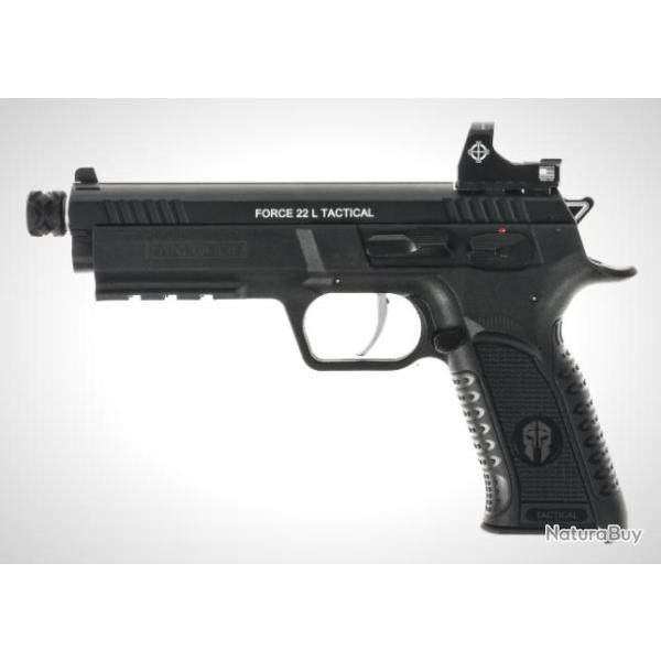 PISTOLET FORCE 22L TACTICAL OPTIC 22LR NOIR 2026