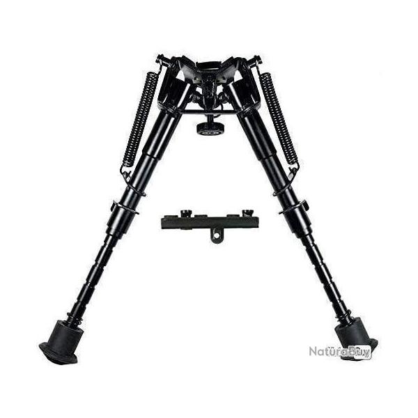 Bipied de style harris 6"-9" pouces + adaptateur pour prot�ges- mains ( M - LOK  )