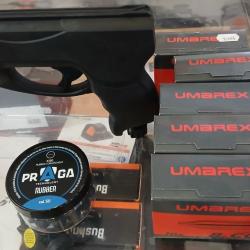 Pistolet UMAREX T4E TP50 Compact cal 50 11 joules en pack