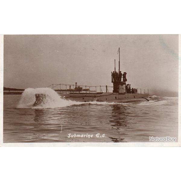 Carte postale sous-marin E.6 -N�8179