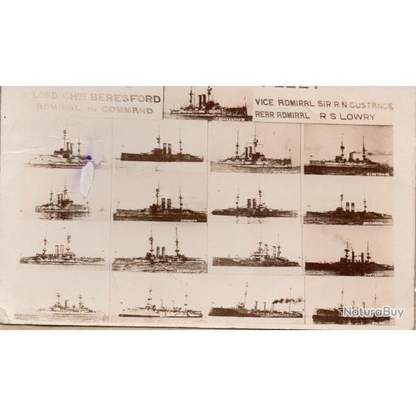 Carte postale de navires de guerre -N�8180
