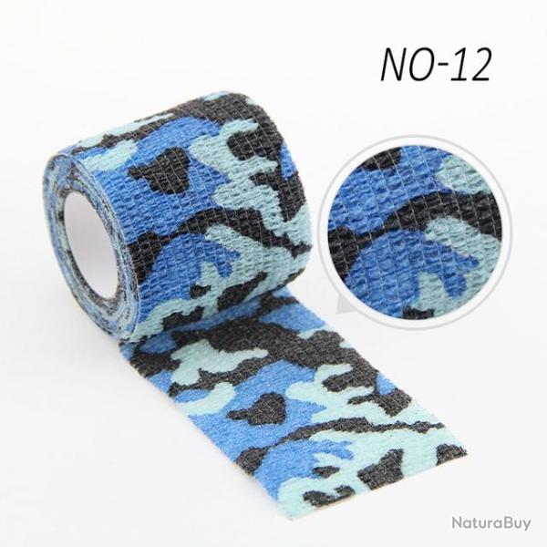 RUBAN AUTO-ADH�SIF CAMOUFLAGE - 5CM X 450CM - COULEUR 12