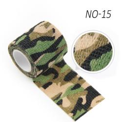 RUBAN AUTO-ADH&Eacute;SIF CAMOUFLAGE - 5CM X 450CM - COULEUR 15
