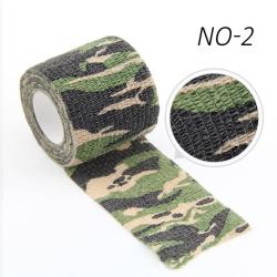RUBAN AUTO-ADH&Eacute;SIF CAMOUFLAGE - 5CM X 450CM - COULEUR 2