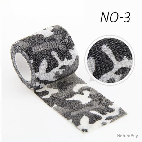 RUBAN AUTO-ADH�SIF CAMOUFLAGE - 5CM X 450CM - COULEUR 3