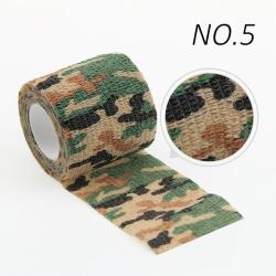 RUBAN AUTO-ADH&Eacute;SIF CAMOUFLAGE - 5CM X 450CM - COULEUR 5