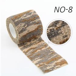 RUBAN AUTO-ADH&Eacute;SIF CAMOUFLAGE - 5CM X 450CM - COULEUR 8