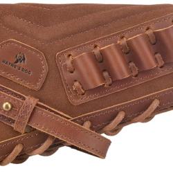 BUSC DE CROSSE AVEC CARTOUCHI&Egrave;RE .308 30.06 POUR DROITIER  + 4 INSERTS - MARRON - LIVRAISON GRATUITE
