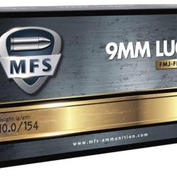 CART MFS 9MM LUGER 10.0G 154GR FMJ FP SUBSONIC x 1000