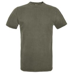 T-shirt kaki arm&eacute;e Allemande coton vert od green olive bundeswehr