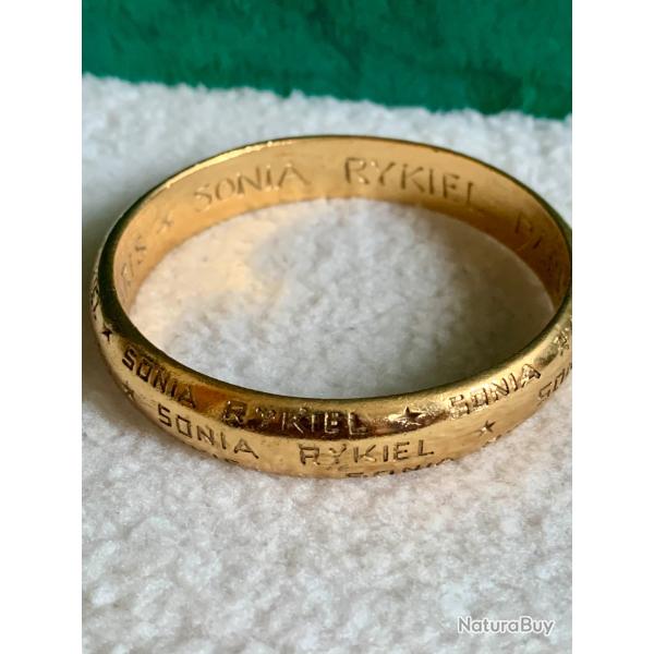 Sonia Rykiel bracelet Jonc grav� Sonia Rykiel Paris - vantage iconique
