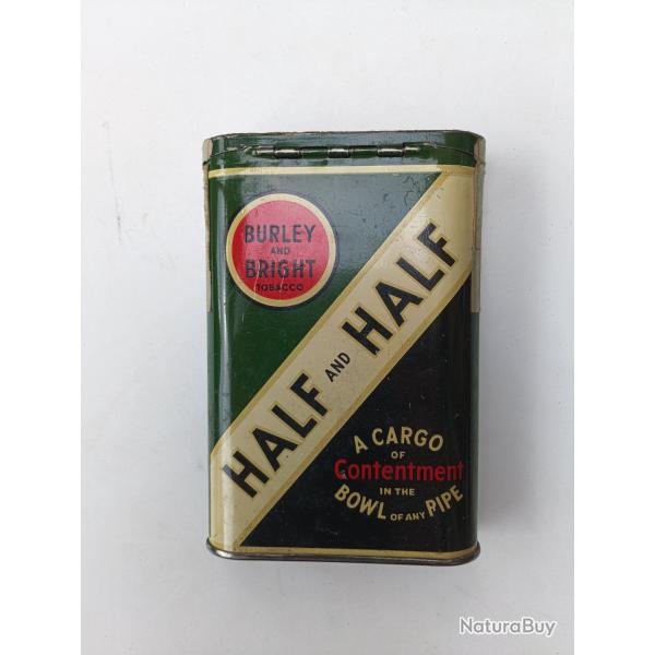 WW2 Bo�te de tabac vide Half and Half US Army