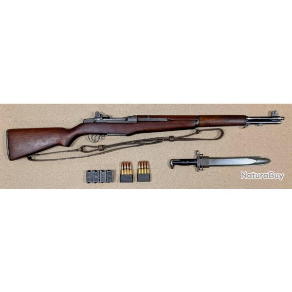 Carabine M1 Garand calibre 30-06 Springfield - CANON NEUF