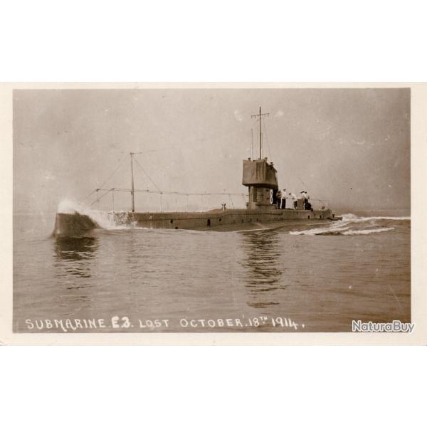 Carte postale sous-marin E3 -N�8185