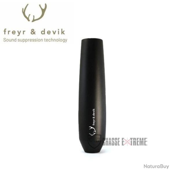 Mod�rateur de Son FREYR & DEVIK Ultimate Silence 3D 338 - Diam 22mm Cal 338 M15X1