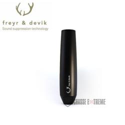 Mod&eacute;rateur de Son FREYR & DEVIK Ultimate Silence 3D 281 - Diam 22mm Cal 7mm M9/16X24