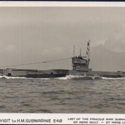Carte postale sous-marin HMS E48 -N&deg;8188