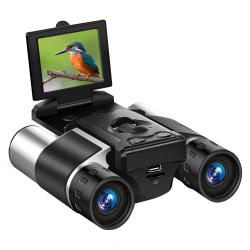 jumelles t&eacute;lescope cam&eacute;ra 8X Zoom 10X optique 48MP Portable num&eacute;rique ext&eacute;rieur observation Oiseaux