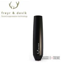 Mod&eacute;rateur de Son FREYR & DEVIK Ultimate Silence 3D Front Mount 250 Cal 338 M14X1