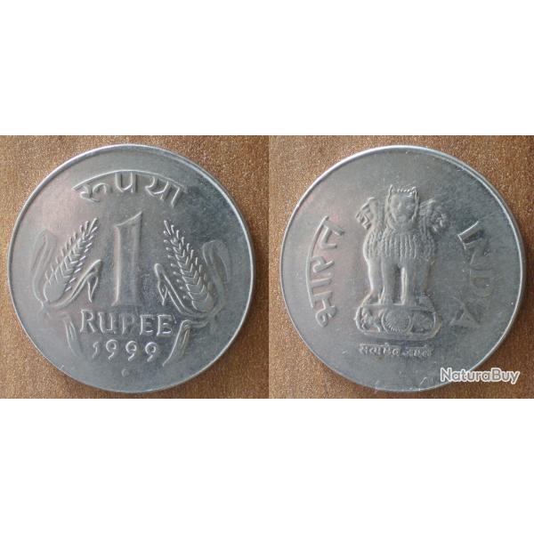 Inde 1 Roupie 1999 Piece Roupies Rupees Rupee