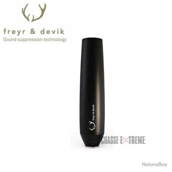 Mod�rateur de Son FREYR & DEVIK Ultimate Silence 3D Front Mount 250 Cal 22 M18X1