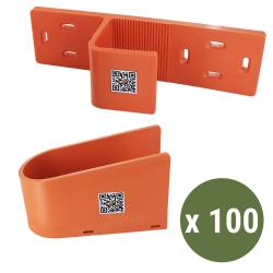 Lot de 100 Supports Arme