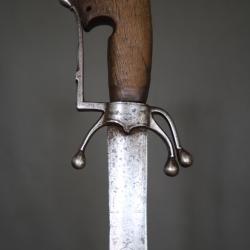 Sabre nimcha Marocain &agrave; lame Europ&eacute;enne - Maroc, 17&egrave;me si&egrave;cle