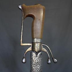 Superbe sabre nimcha Marocain - Maroc, 19&egrave;me si&egrave;cle