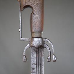 Sabre nimcha Marocain &agrave; forte lame Europ&eacute;enne - Maroc, 17&egrave;me si&egrave;cle (2)