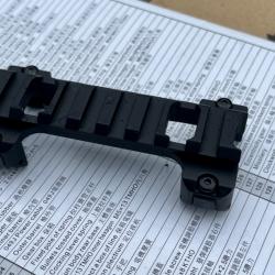 Rail Picatinny pour MP5 M&eacute;tal