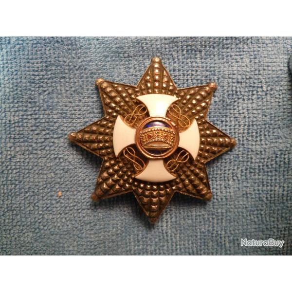 M�daille de l'Ordre de la Couronne d'Italie