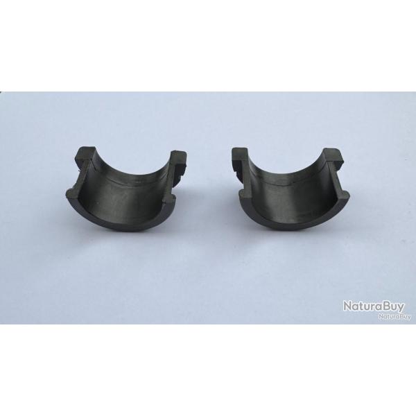 Jeux de 2 demi coquilles avant en bak�lite pour lunette APX Mas 49/56 ou FRF1