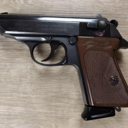 Pistolet compact WALTHER PPK - Ulm 1972 - Calibre 7,65 Browning (Occasion)