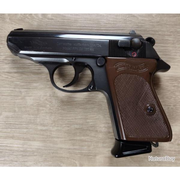 Pistolet compact WALTHER PPK - Ulm 1972 - Calibre 7,65 Browning (Occasion)