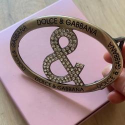 Grande Boucle de ceinture Dolce Gabbana D&G ann&eacute;es 90