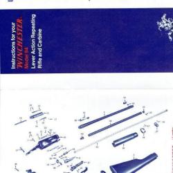 dossier notice WINCHESTER 94 WINCHESTER 1894 (envoi par mail) - VENDU PAR JEPERCUTE (m2777)