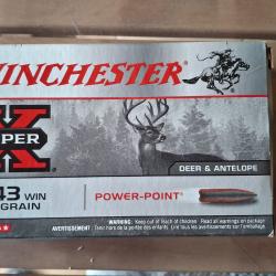 Cartouches winchester 243