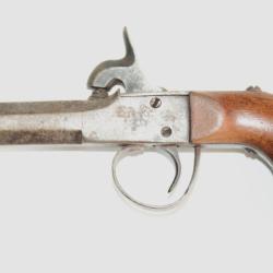 Pistolet &agrave; coffre ,apte au tir