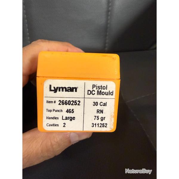 MOULE A BALLE LYMAN  REF:311252  CAL.30   75 GRS (32 ACP)