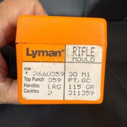 MOULE A BALLE LYMAN  REF:311359  CAL.30 M1   115 GRS    (30 M1)
