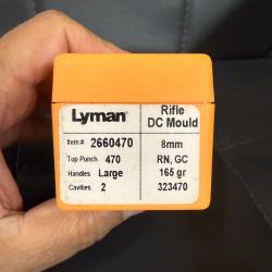 MOULE A BALLE LYMAN  REF:323470  CAL.8MM   165 GRS RN, GC